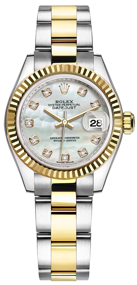 rolex women's stainless steel watch|Rolex ladies Datejust 28mm.